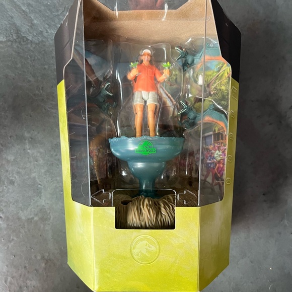 Jurassic World Hammond Collection Bubbles Up Jimmy Buffett Figure - Picture 8 of 9